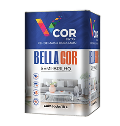 TINTA ACRÍLICA BELLA COR SEMI-BRILHO 18L
